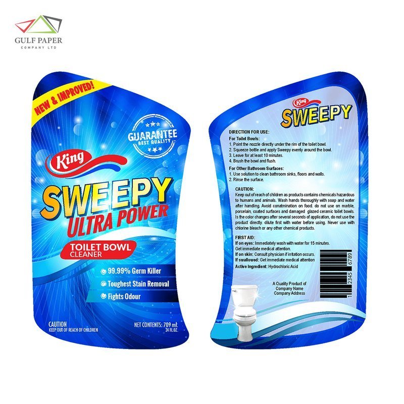 Floor Cleaner Labels